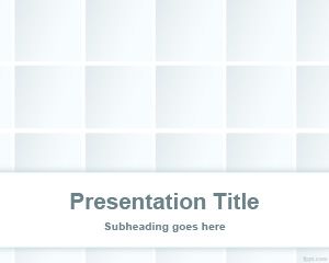 Tile Gradient PowerPoint Template
