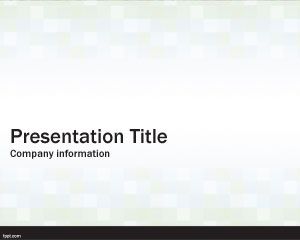 Simple Cubes PowerPoint Template