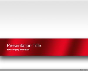 Red Terlibat PowerPoint Template