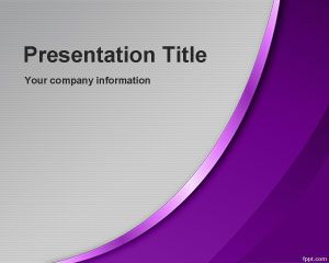 Format Violet Sublime PowerPoint