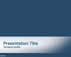 Clean Blue PowerPoint Template