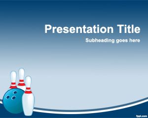 Bowling PowerPoint Template