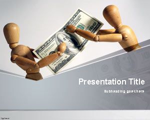 Szablon Biznes Konkurencja PowerPoint