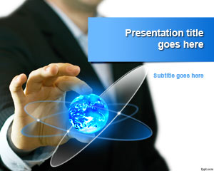 Modello di Global Business Trends PowerPoint