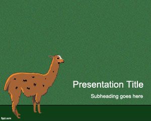 Llama PowerPoint Template