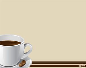 커피 파워 포인트의 컵