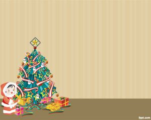 Christmas Tree Image pentru PowerPoint