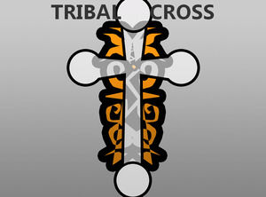 cruz abstracta