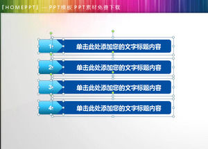 extensão azul PPT material de diretório de download