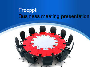 apresentação Reunião de negócios