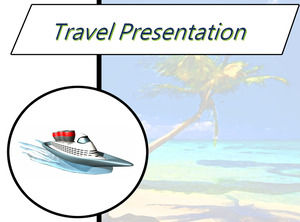 presentación de viajes de negocios