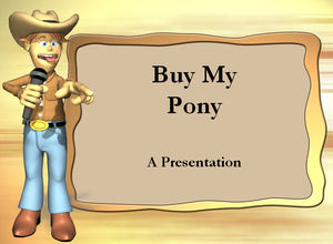 Comprare il mio pony Cowboy