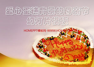 Cake Background Happy Mother's Day Slideshow Template Download