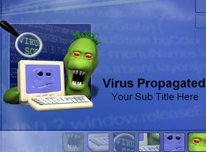 Os vírus de computador espalhar