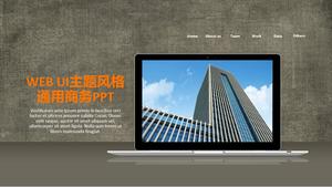 Interfață creativă a stilului de interfață a site-ului PPT