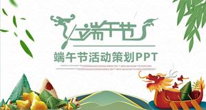 Dragon Boat Festival etkinlik planlama PPT şablonu