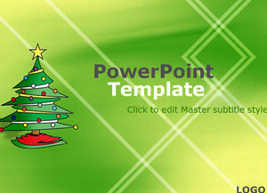 бесплатный шаблон Рождество PowerPoint