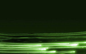 template powerpoint Linha Verde Brilhante