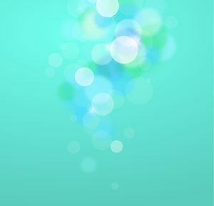 緑の背景絶妙なハロー星明かりPPTの背景画像