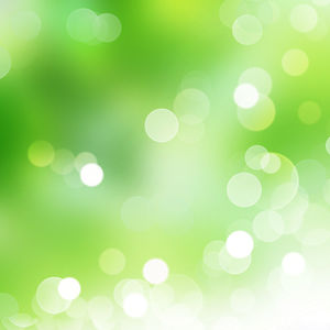 خضراء هالة جمالية PPT صورة الخلفية (2)