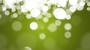 Green Halo Aesthetic PPT background picture (a)