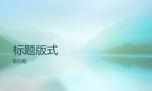 Lake light mountain elegant background template