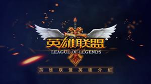 LOL League of Legends Heróis Introdução PPT