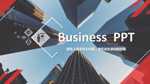 Mencari template PPT bisnis mode bisnis yang dinamis
