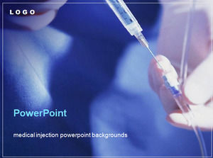 milieux powerpoint d'injection médicale