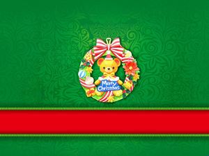 Merry Christmas Christmas PPT background image