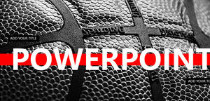 NBA basketball sports theme PPT template