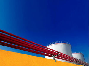 Oil Companies Pipelines Powerpoint-Vorlage