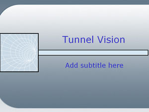 Rohrtunnel-Technologie PPT-Vorlage