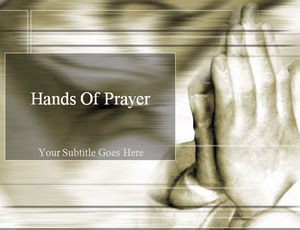 mani di preghiera