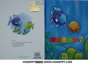 "Rainbow Fish Lost" PPT história livro de imagens