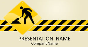 Road Construction Powerpoint Templates