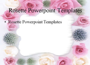 Rosette Powerpoint-Vorlagen