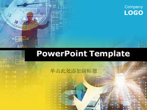 poster ilmiah powerpoint template yang
