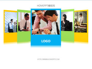 Simple business presentation PPT template download