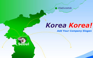 Korea Południowa Mapa