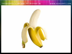 sfondo trasparente della banana PPT piccola illustrazione download gratuito di materiale