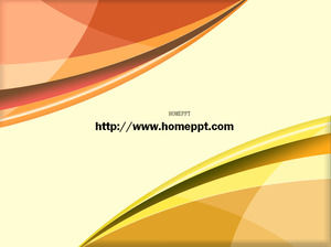 Teknologi kuning PPT Template Download