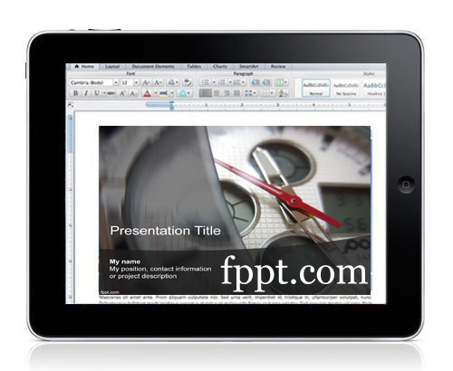 aplicação de negócios Microsoft Office para o iPad