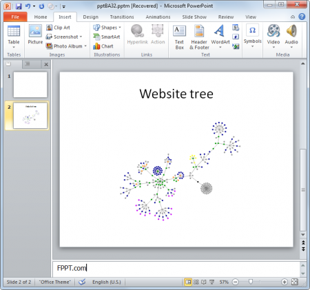 дерево PowerPoint