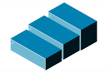 使用PowerPoint中的3D步骤比较幻灯片