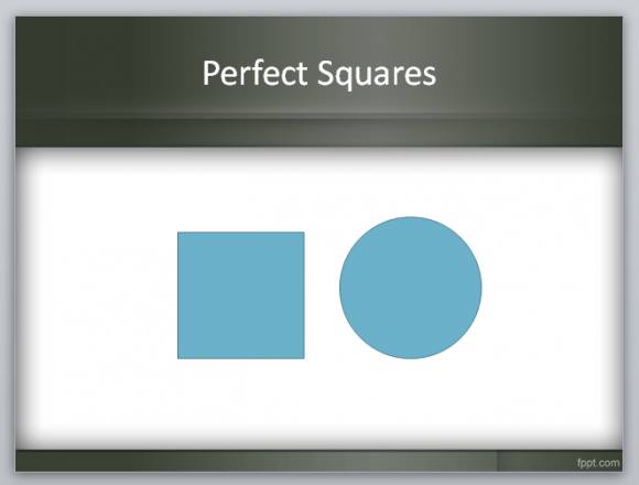 Comment créer des carrés dans PowerPoint