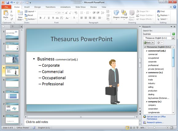 Thesaurus Powerpoint