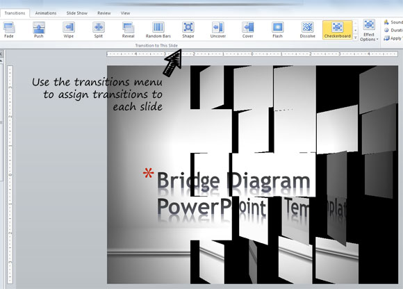 Aggiunta di transizioni animate per diapositive di PowerPoint