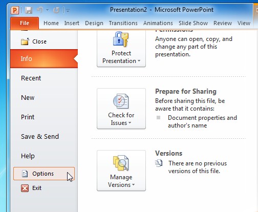 Восстановить несохраненную презентацию powerpoint 2007