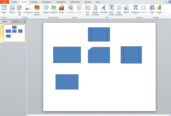 Как сделать схему в powerpoint